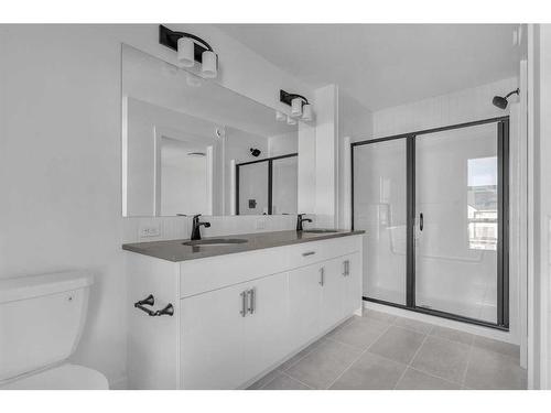 46 Herron Street Ne, Calgary, AB - Indoor Photo Showing Bathroom