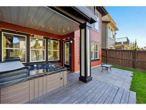 272 Kingsmere Cove Se, Airdrie, AB - Outdoor With Deck Patio Veranda With Exterior