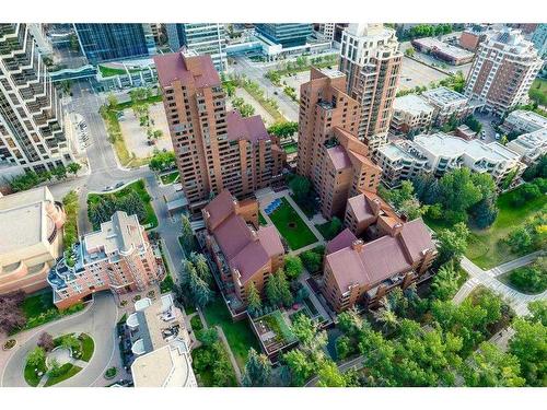 801A-500 Eau Claire Avenue Sw, Calgary, AB - Outdoor With View