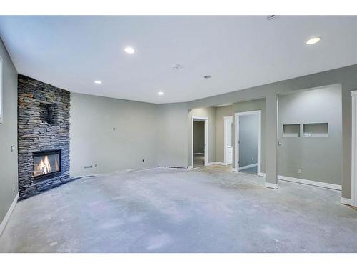 277 West Creek Boulevard, Chestermere, AB - Indoor With Fireplace