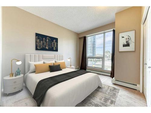 502-1053 10 Street Sw, Calgary, AB - Indoor Photo Showing Bedroom