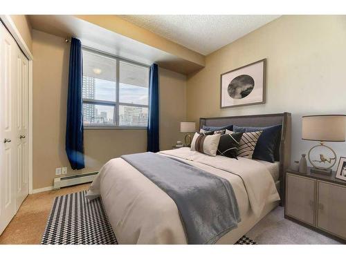 502-1053 10 Street Sw, Calgary, AB - Indoor Photo Showing Bedroom