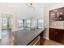 1009-8880 Horton Road Sw, Calgary, AB  - Indoor Photo Showing Kitchen With Double Sink 