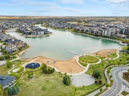 15 Mahogany Point Se, Calgary, AB - Outdoor With Body Of Water With View