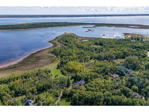 602 Pheasant Close, Pelican Point, AB - Outdoor With Body Of Water With View