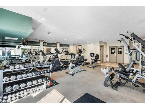 118-30 Discovery Ridge Close Sw, Calgary, AB - Indoor Photo Showing Gym Room