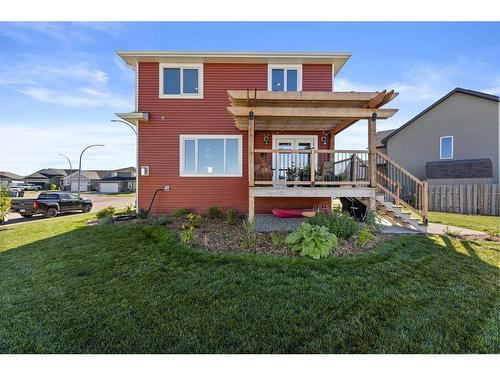 302 Valarosa Place, Didsbury, AB - Outdoor With Deck Patio Veranda