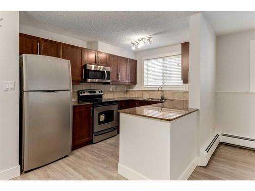 7-605 67 Avenue Sw, Calgary, AB - Indoor Photo Showing Kitchen With Stainless Steel Kitchen