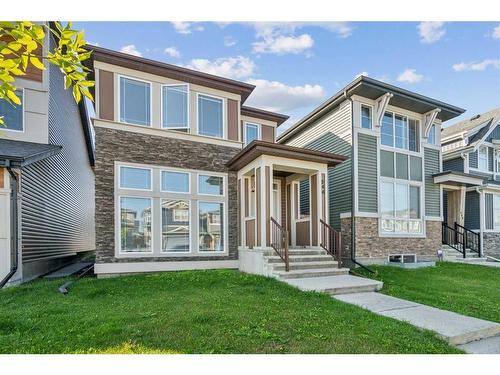 544 Belmont Heath Sw, Calgary, AB - Outdoor With Facade