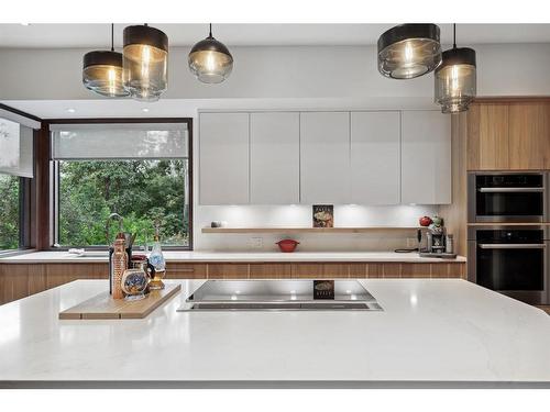 955 Rideau Road Sw, Calgary, AB - Indoor Photo Showing Kitchen With Double Sink