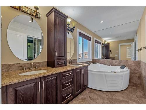 161 Stonemere Close, Chestermere, AB - Indoor Photo Showing Bathroom