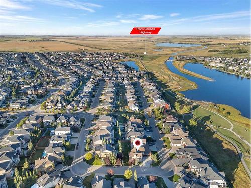 161 Stonemere Close, Chestermere, AB - Outdoor With View