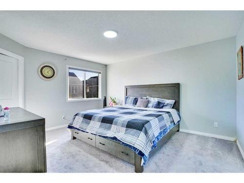 1715 Baywater View Sw, Airdrie, AB - Indoor Photo Showing Bedroom