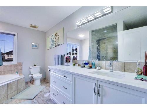 1715 Baywater View Sw, Airdrie, AB - Indoor Photo Showing Bathroom