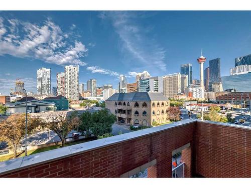 306-1320 1 Street Se, Calgary, AB - Outdoor With Balcony With View