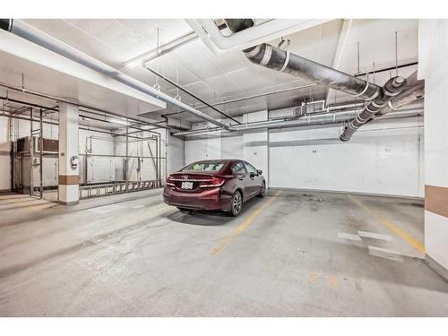 306-1320 1 Street Se, Calgary, AB - Indoor Photo Showing Garage