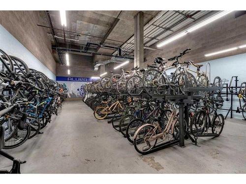 306-1320 1 Street Se, Calgary, AB - Indoor Photo Showing Garage