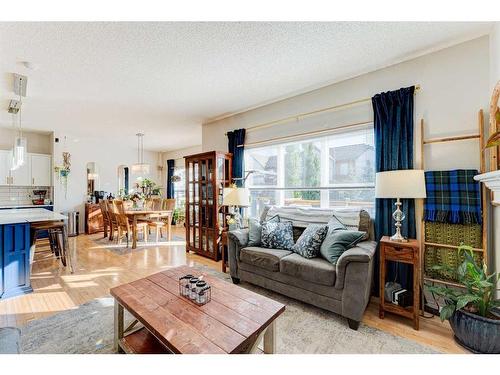 71 Copperfield Point Se, Calgary, AB - Indoor Photo Showing Living Room