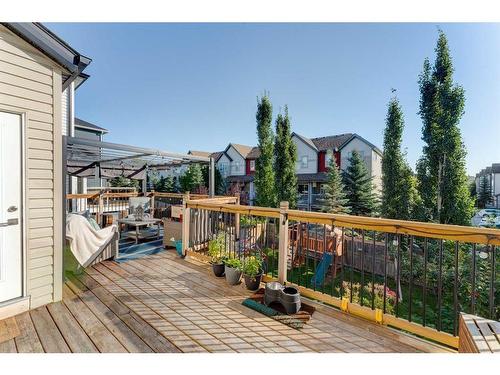 71 Copperfield Point Se, Calgary, AB - Outdoor With Deck Patio Veranda With Exterior