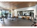 518-8604 48 Avenue Nw, Calgary, AB  - Indoor Photo Showing Gym Room 