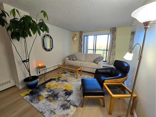 518-8604 48 Avenue Nw, Calgary, AB - Indoor Photo Showing Living Room