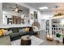 104 Mckerrell Crescent Se, Calgary, AB  - Indoor Photo Showing Living Room 