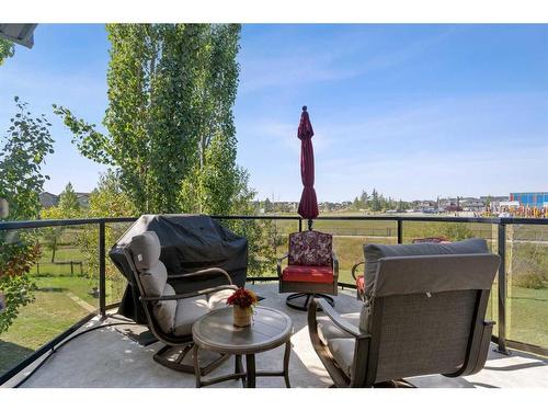 123 West Creek Meadow, Chestermere, AB - Outdoor With Deck Patio Veranda With View