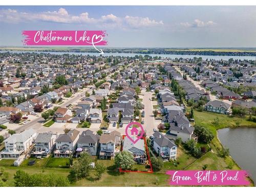 123 West Creek Meadow, Chestermere, AB - Outdoor With Body Of Water With View