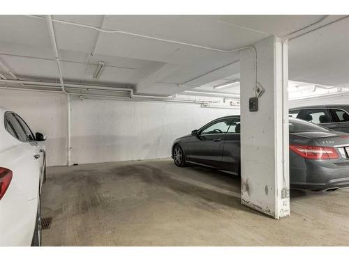 103-1921 27 Street Sw, Calgary, AB - Indoor Photo Showing Garage