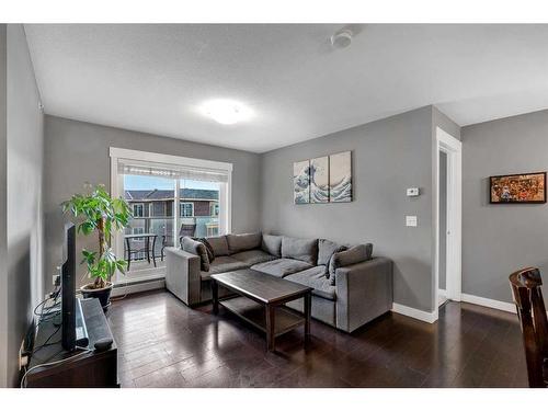 2403-240 Skyview Ranch Road Ne, Calgary, AB - Indoor Photo Showing Living Room