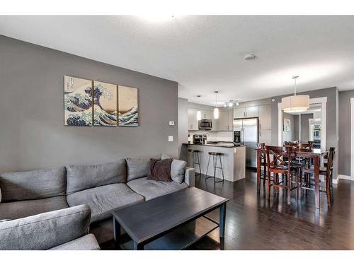 2403-240 Skyview Ranch Road Ne, Calgary, AB - Indoor Photo Showing Living Room