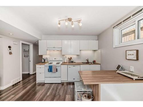 305 32 Avenue Ne, Calgary, AB - Indoor Photo Showing Kitchen With Double Sink