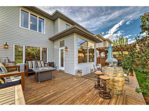 618 Rocky Ridge View Nw, Calgary, AB - Outdoor With Deck Patio Veranda With Exterior