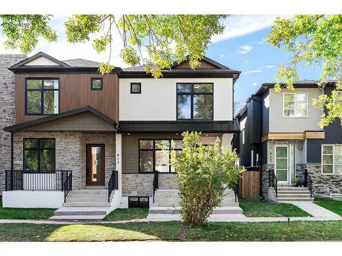 415 18 Avenue Nw, Calgary, AB - Outdoor With Facade