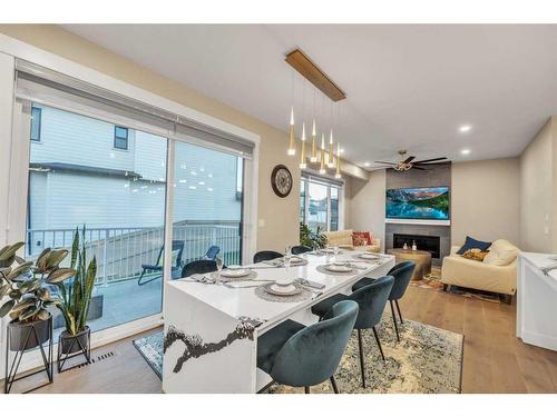 1 Rock Lake Point Nw, Calgary, AB - Indoor Photo Showing Dining Room