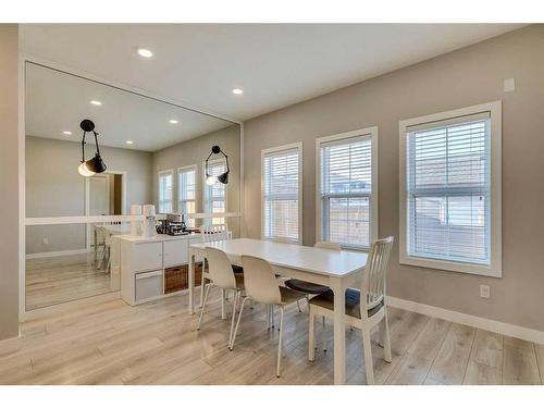 1245 Carrington Boulevard Nw, Calgary, AB - Indoor Photo Showing Dining Room