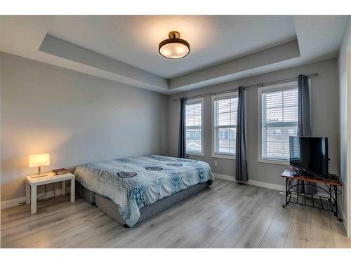 1245 Carrington Boulevard Nw, Calgary, AB - Indoor Photo Showing Bedroom