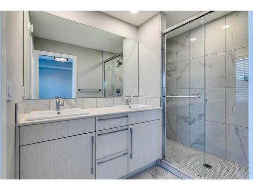 1245 Carrington Boulevard Nw, Calgary, AB - Indoor Photo Showing Bathroom