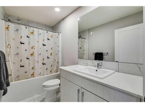 1245 Carrington Boulevard Nw, Calgary, AB - Indoor Photo Showing Bathroom