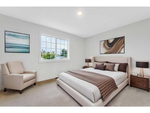 2213 42 Street Se, Calgary, AB - Indoor Photo Showing Bedroom