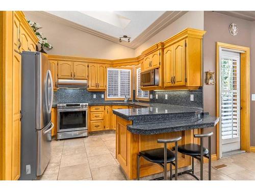 244 Country Hills Court Nw, Calgary, AB - Indoor Photo Showing Kitchen With Stainless Steel Kitchen