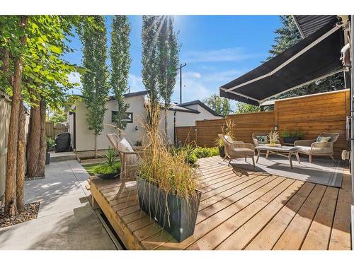 724 36 Street Nw, Calgary, AB - Outdoor With Deck Patio Veranda