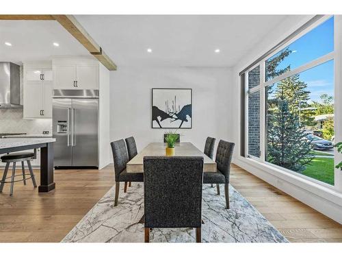 724 36 Street Nw, Calgary, AB - Indoor Photo Showing Dining Room