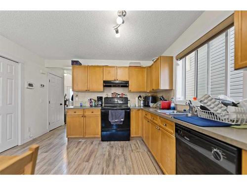 133 Covepark Crescent Ne, Calgary, AB - Indoor Photo Showing Kitchen With Double Sink