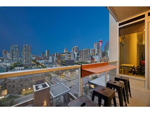 803-211 13 Avenue Se, Calgary, AB - Outdoor With Balcony With View