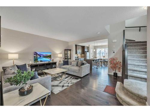 32 Saddlelake Terrace Ne, Calgary, AB - Indoor Photo Showing Living Room