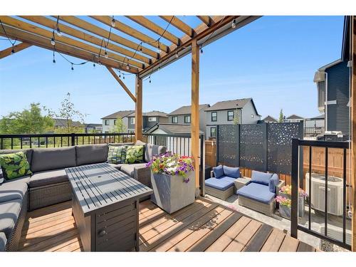 52 Seton Rise Se, Calgary, AB - Outdoor With Deck Patio Veranda With Exterior