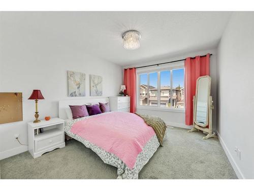 52 Seton Rise Se, Calgary, AB - Indoor Photo Showing Bedroom