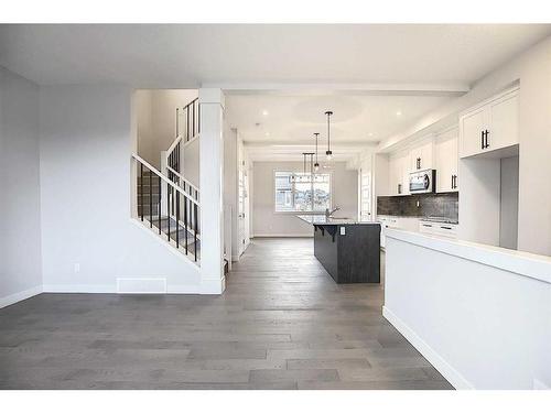 56 Shale Avenue, Cochrane, AB - Indoor Photo Showing Kitchen