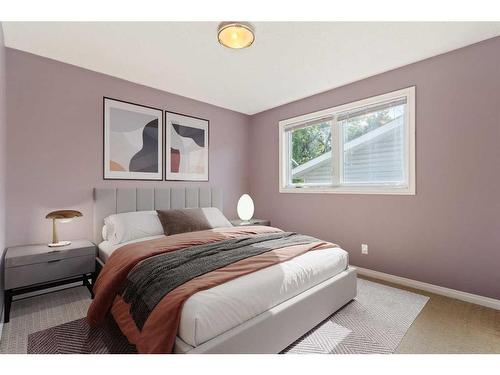 876 Mckenzie Drive Se, Calgary, AB - Indoor Photo Showing Bedroom